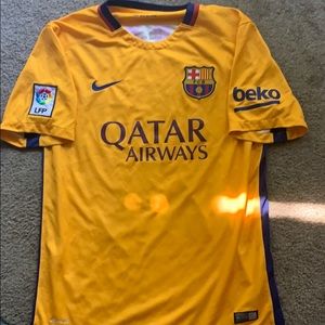 Away Barcelona jersey